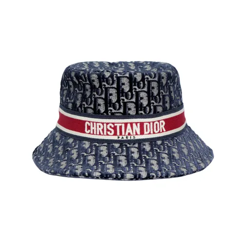 DIOR Cotton And Polyamide Bucket Hats Women's