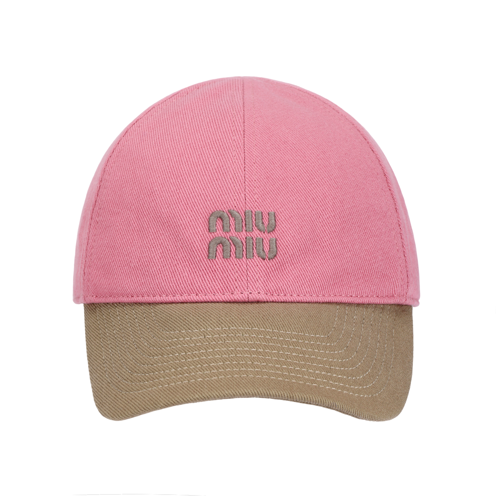 Женская кепка MIU MIU Baseball Cap (розовая)
