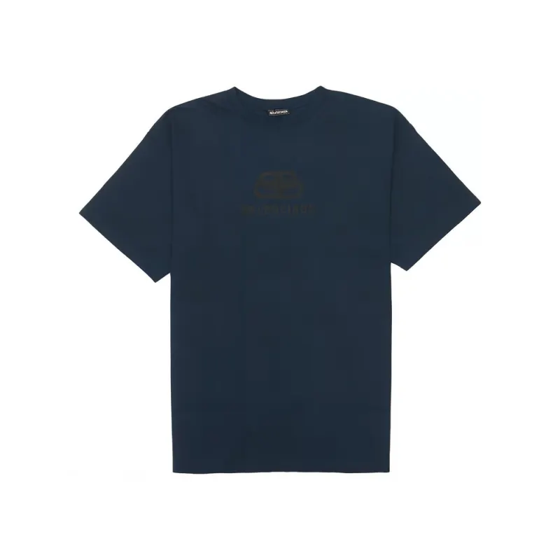 Balenciaga SS22 T Shirt Men's Blue Black