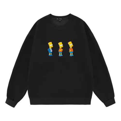 The Simpsons Sweatshirts Unisex Crew Neck Moderate Regular