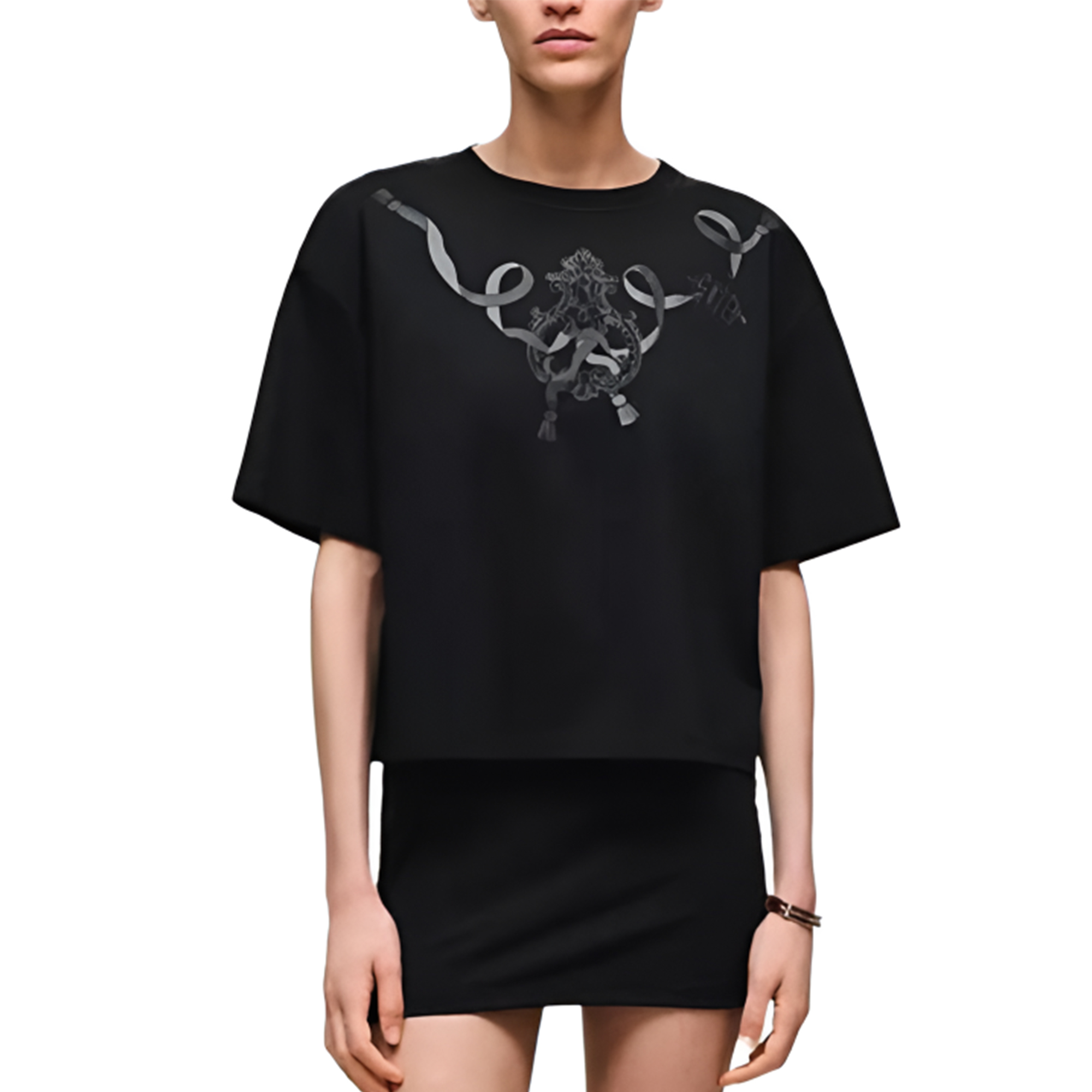 Женская футболка Hermes HERMES SS26 T (белая)