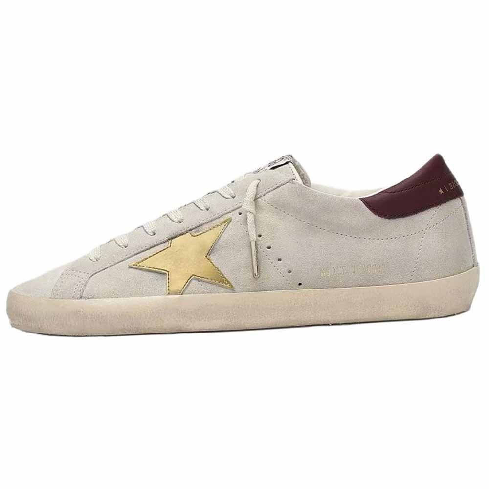 Мужские кеды Golden Goose Super-Star (белые)