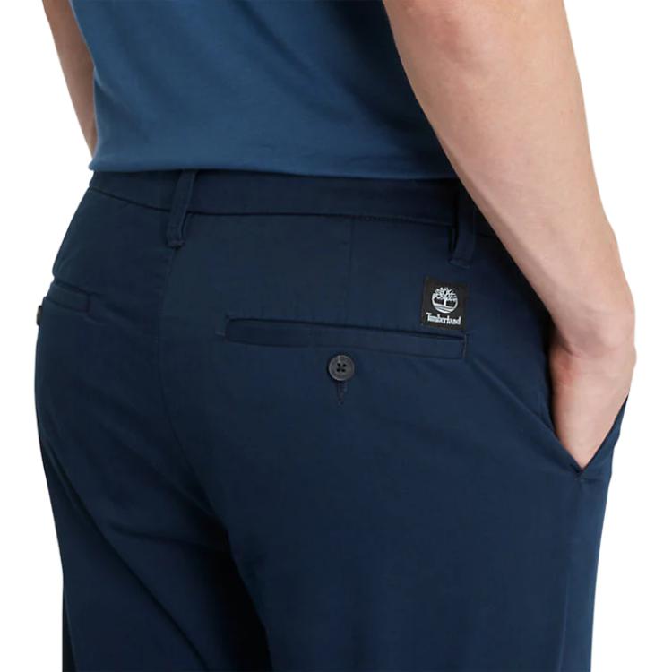 Мужские штаны Timberland Straight Fit Chinos (каки) — фото 5