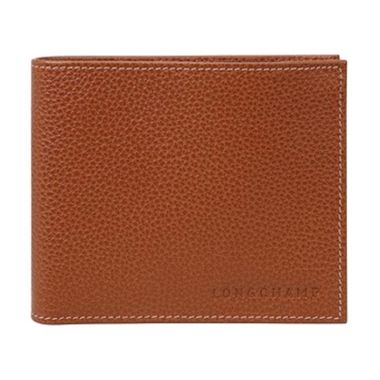 Мужской кошелек LONGCHAMP Le Poulone (коричневый)