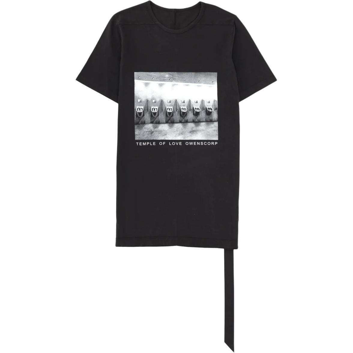 Мужская футболка Rick Owens DRKSHDW (черная)