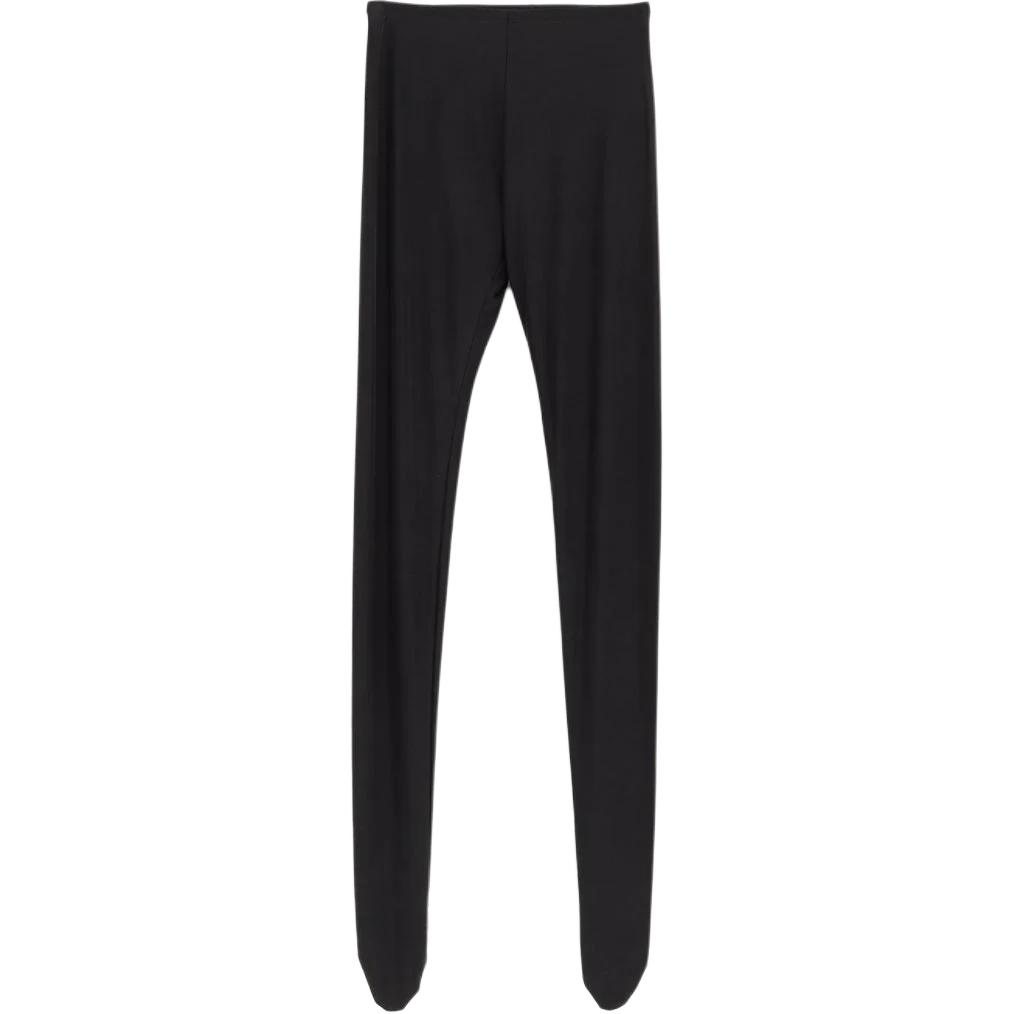 Женские леггинсы Maison Margiela (черные)
