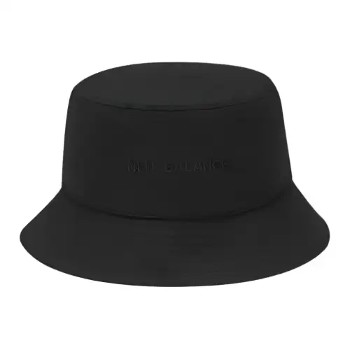 New Balance Bucket Hats Unisex Black