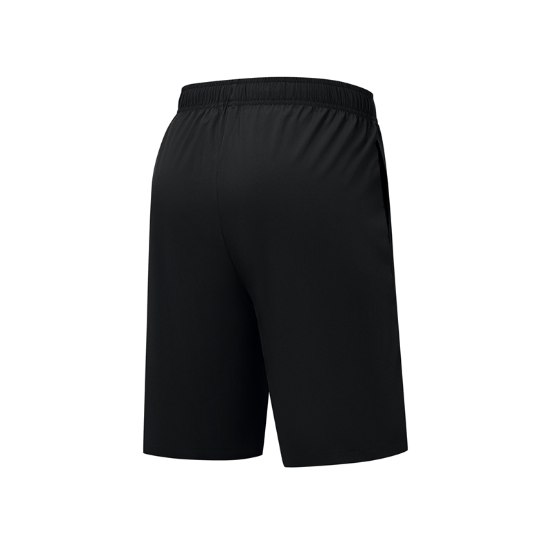 XTEP Comprehensive Training Shorts Sports Shorts Men’s Jet Black