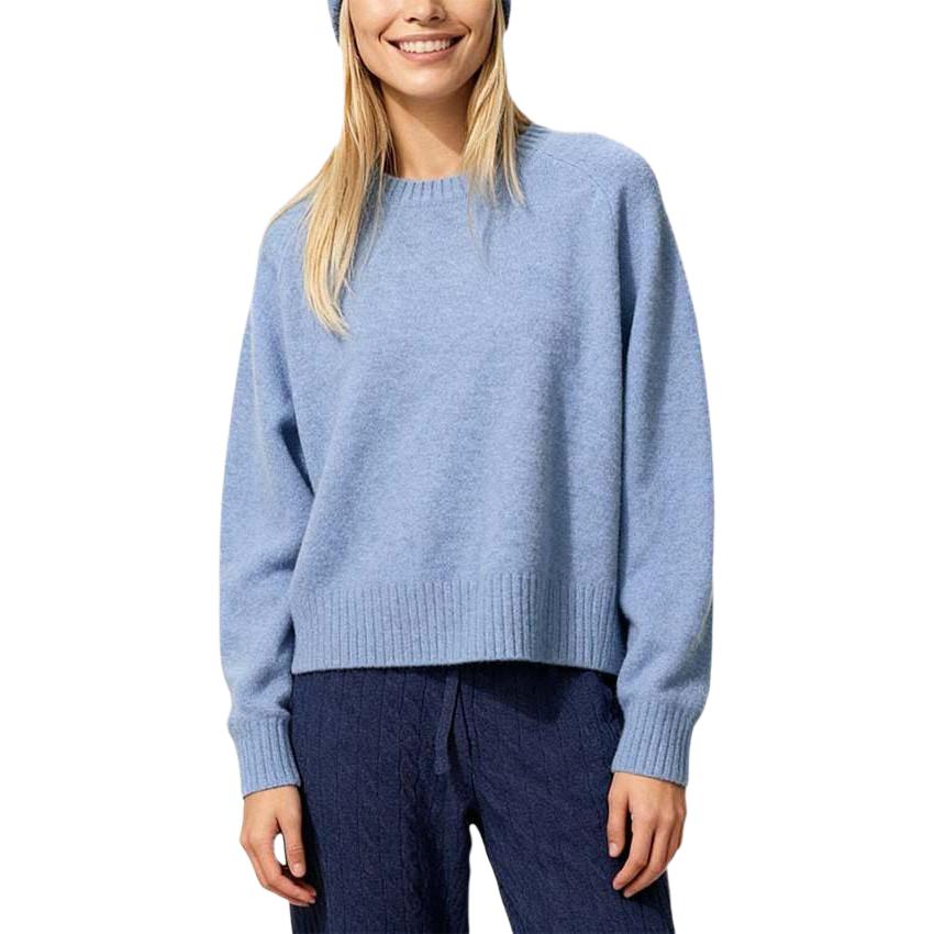 Женский свитер UNIQLO Souffle (зеленый)