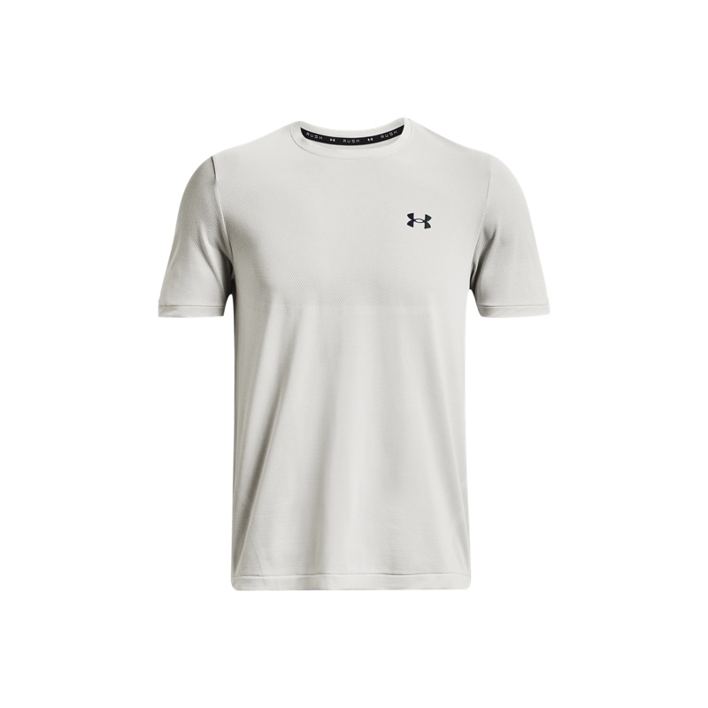 Under Armour RUSH Seamless Short Sleeved T Shirts Men's White
