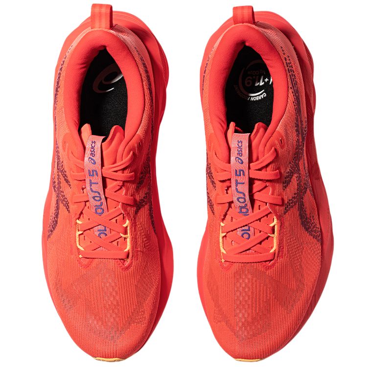 ASICS NOVABLAST 5 Low top FF BLAST MAX Long Distance Running Shoes Men’s Red Purple