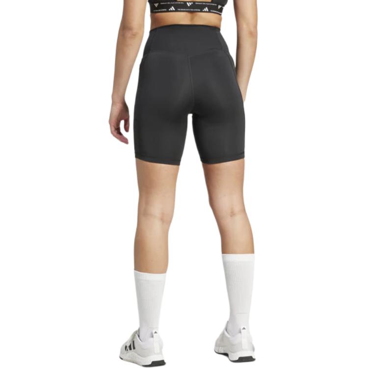 Adidas Free Shipping With AdiClub Optimé Essentials Stash Pocket 7 Inch Short Leggings
