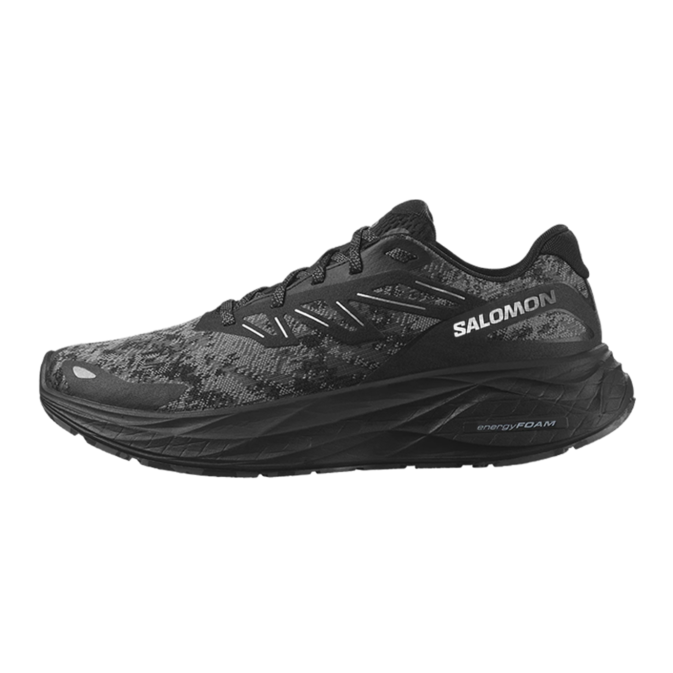 Мужские кроссовки Salomon Aero Glide (черно-серые)