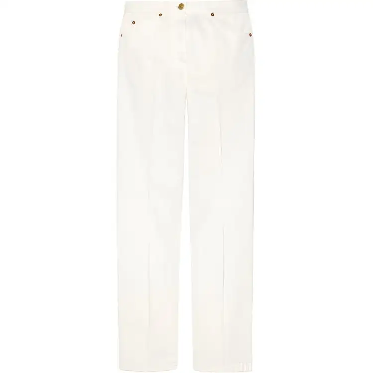 GUCCI Cropped Flared Denim Pants