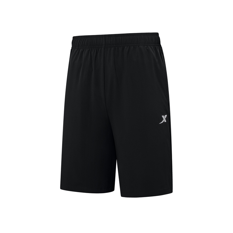 XTEP Comprehensive Training Shorts Sports Shorts Men’s Jet Black