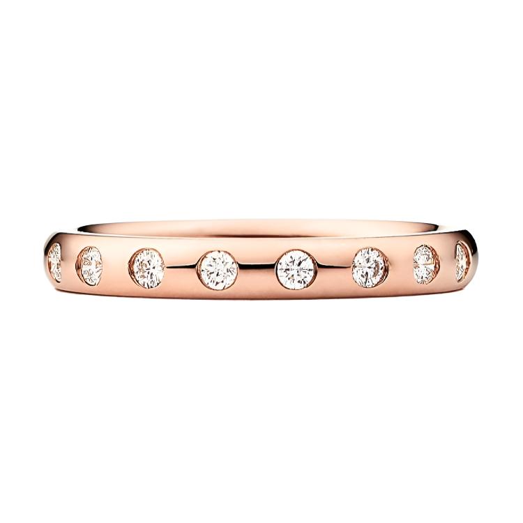 Кольцо TIFFANY & CO. (розово-золотой)