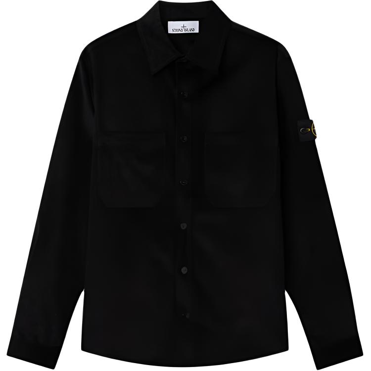 Рубашка STONE ISLAND (фиолетовая)
