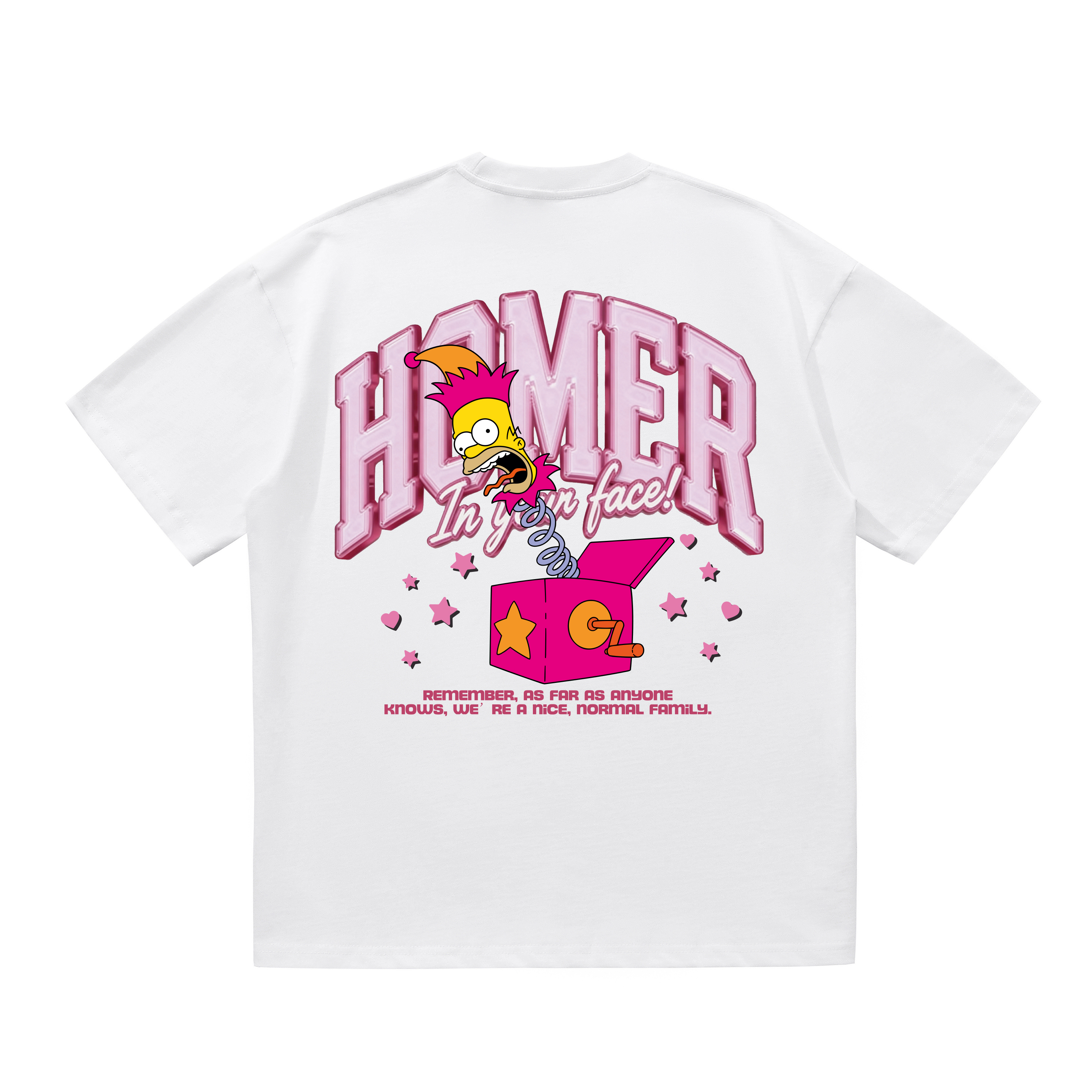 Футболка The Simpsons BJSTE262F357U (белая)