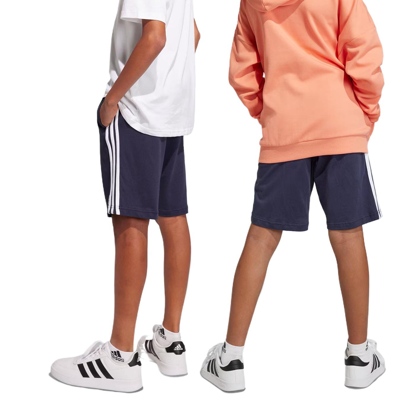 Шорты adidas (синий) — фото 4