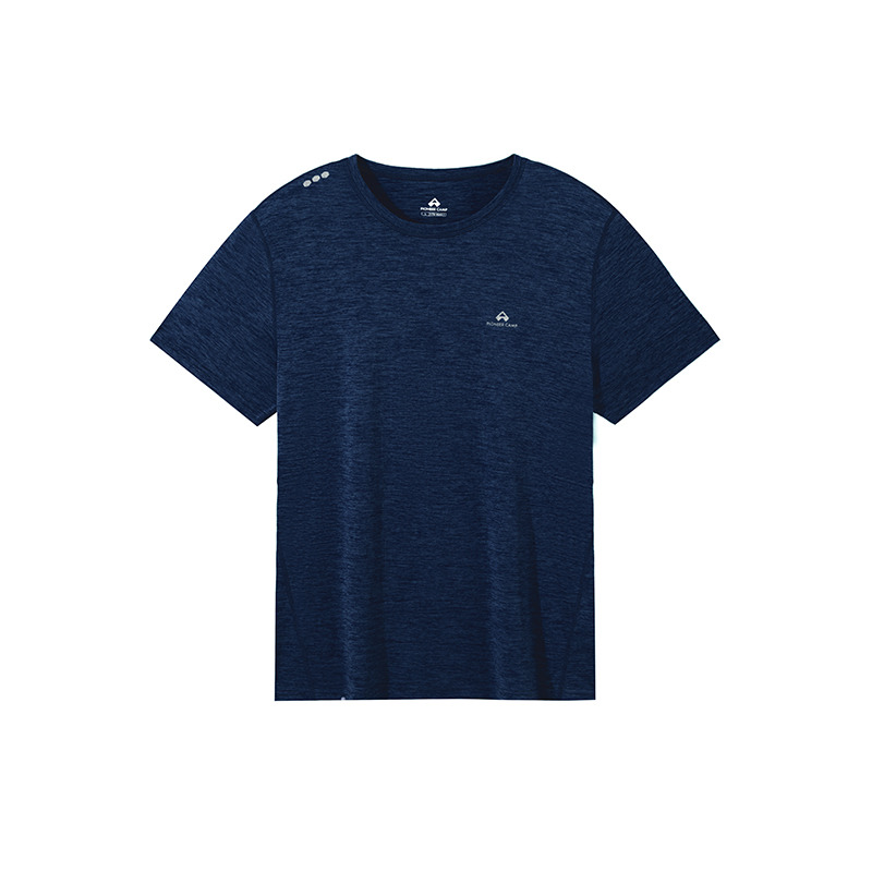 PIONEER CAMP Quick Dry T Shirts Unisex Crew Neck