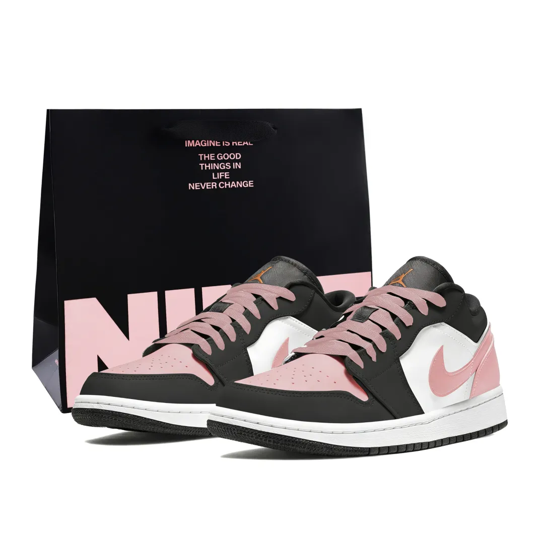Jordan Air Jordan 1 Slip Resistant, Abrasion Resistant, Moisture Wicking Low top Vintage Basketball Shoes Women's