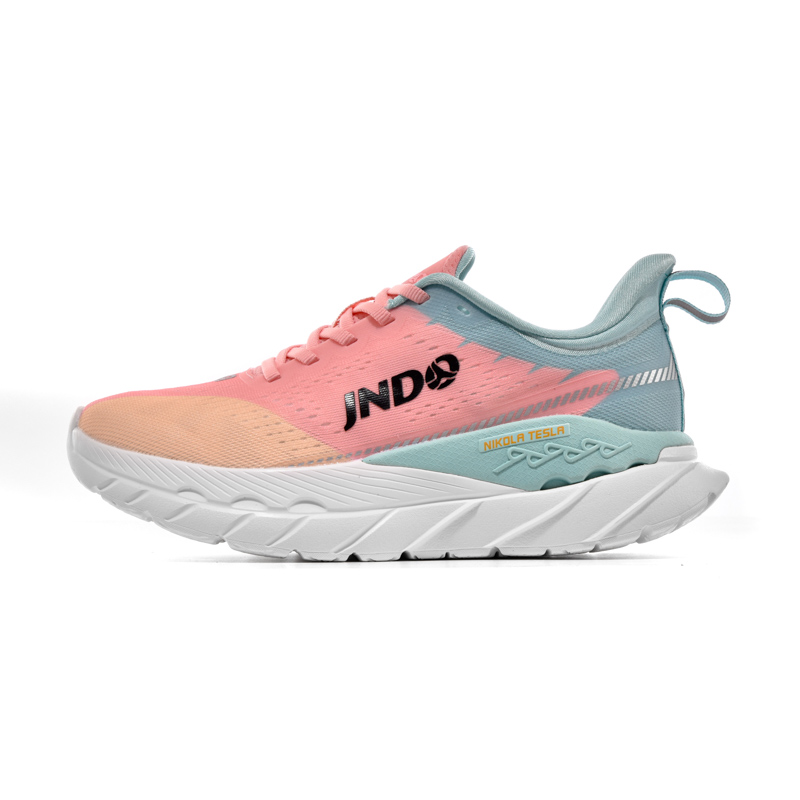 JNDO Abrasion Resistant Slip Resistant Low top Sports Running Shoes Women’s Pink