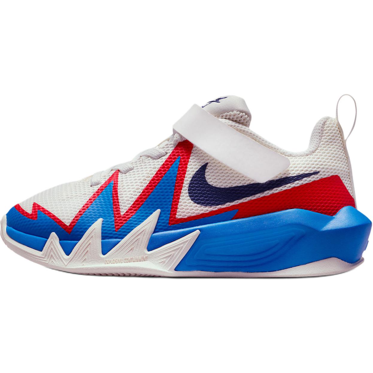 Детские баскетбольные кроссовки Nike ST Dynamite (бело-синие)