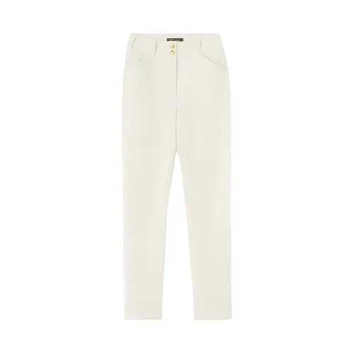 Loro Piana Lucian Trousers Casual Pants Women's White