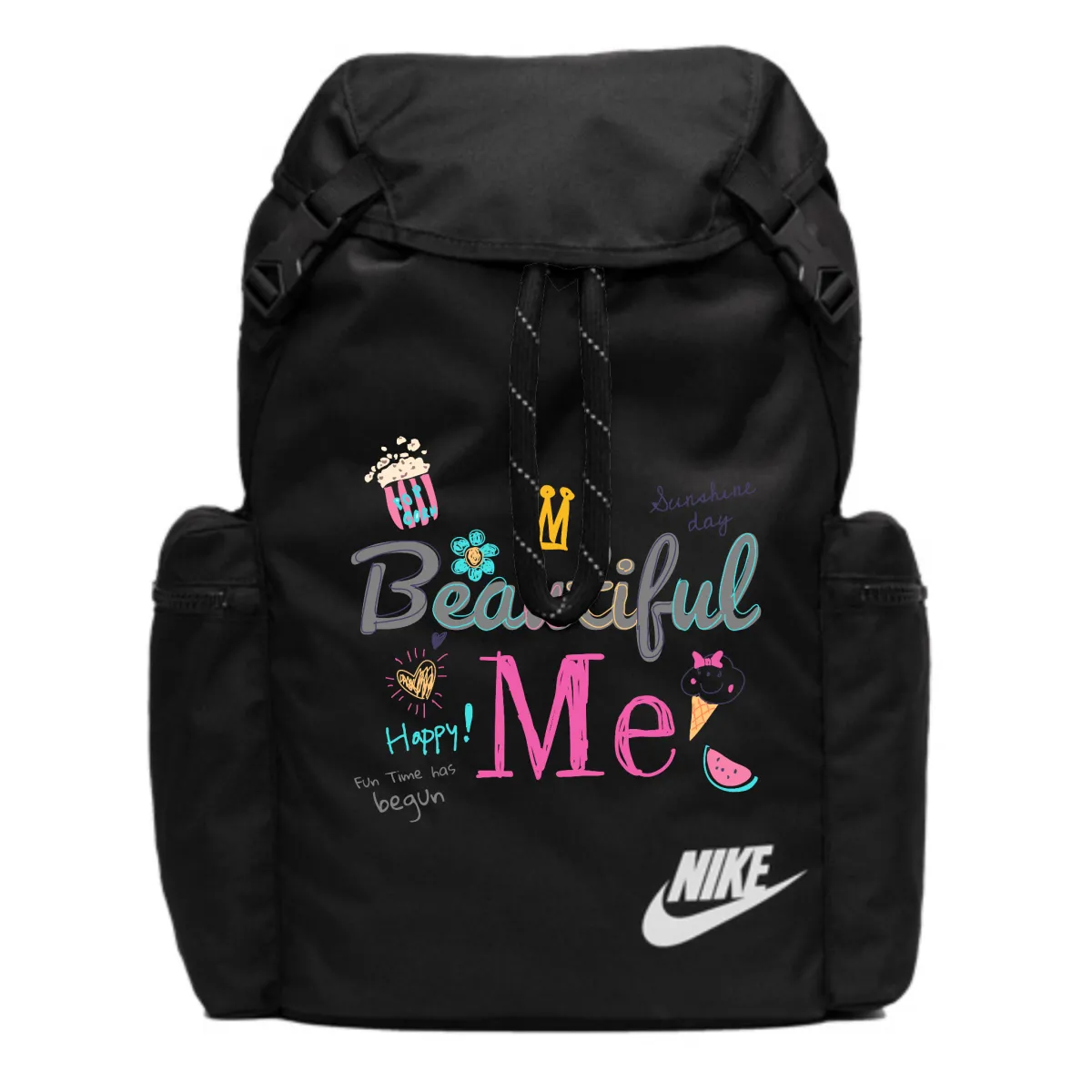 Nike Fabric Backpack Unisex Black