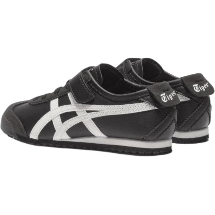 Детские кеды Onitsuka Tiger MEXICO 66 (черно-белый) — фото 4