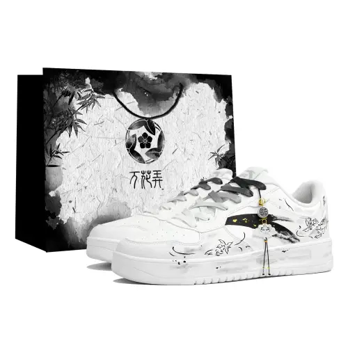 Anta Low top Skateboard Shoes Unisex White