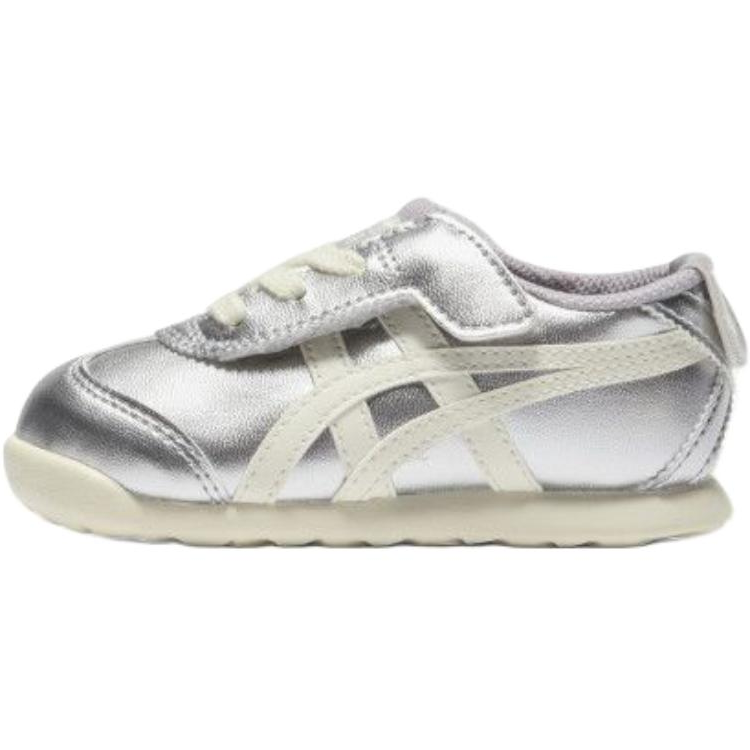 Детские кроссовки Onitsuka Tiger MEXICO 66 (серебристо-белые)
