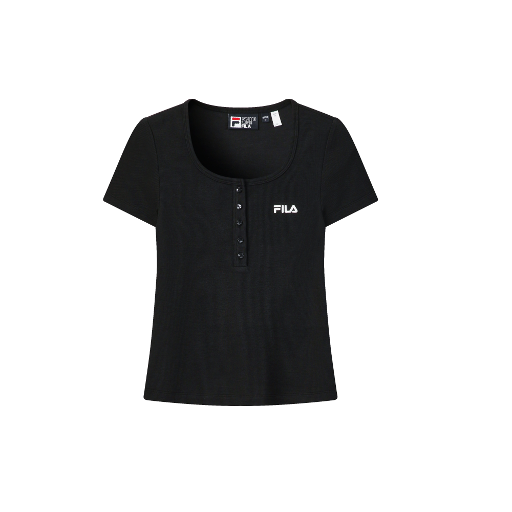 Женская футболка Fila (черная)