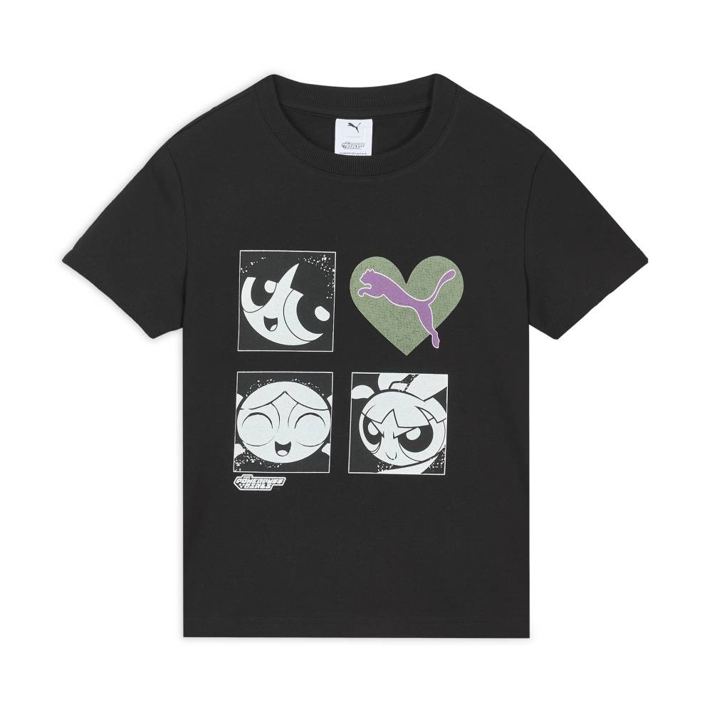 Женская футболка PUMA × THE POWERPUFF GIRLS (белая)