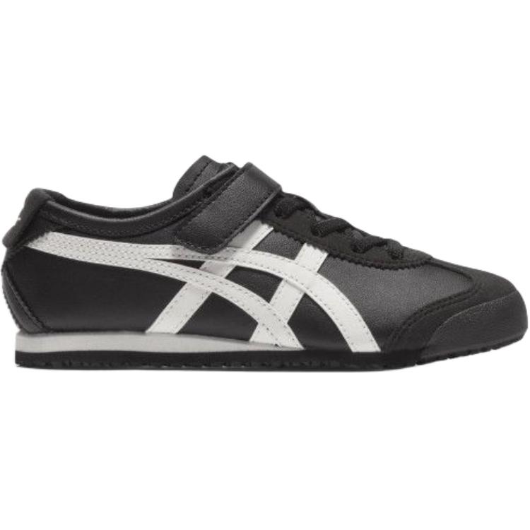 Детские кеды Onitsuka Tiger MEXICO 66 (черно-белый) — фото 2