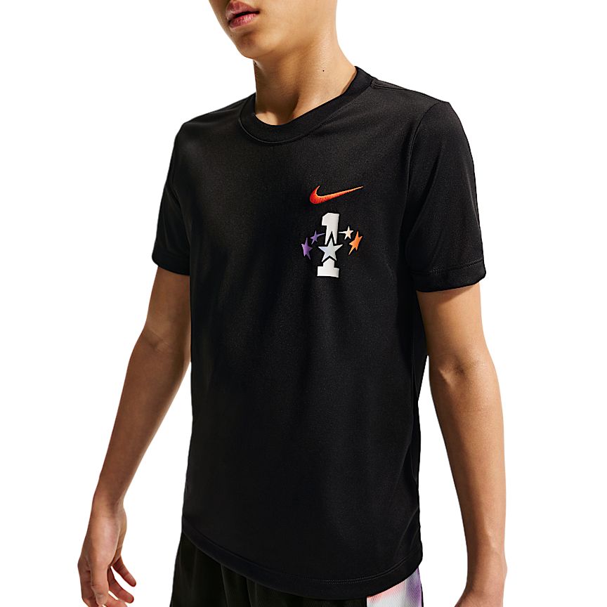 Мальчиковая футболка Nike Dri-FIT T-shirt (черная)