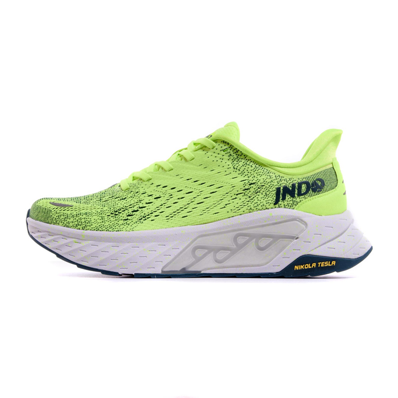 JNDO Slip Resistant Cushioning Abrasion Resistant Low top Running Shoes Unisex Seaweed Green