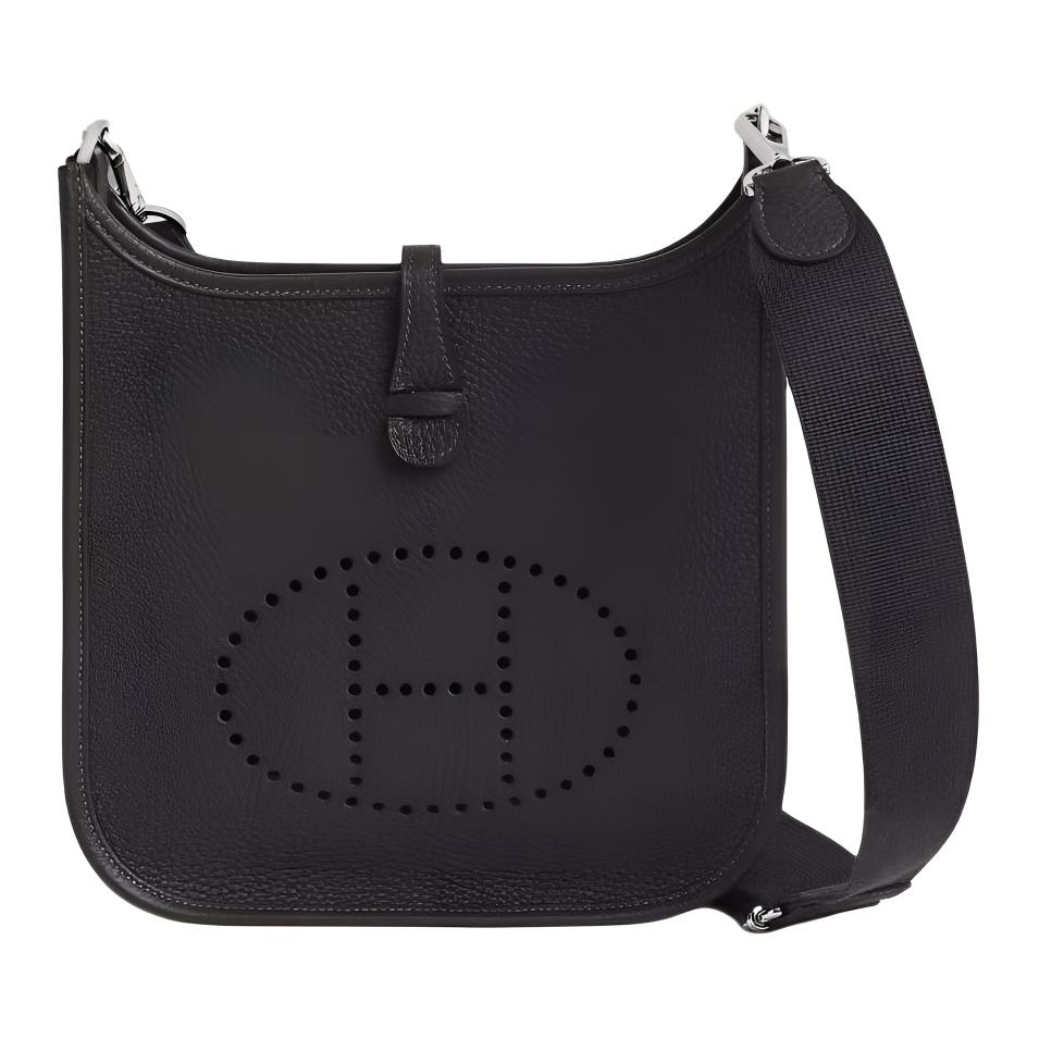 Женская сумка Hermes Evelyne 23 Poche III (черная)