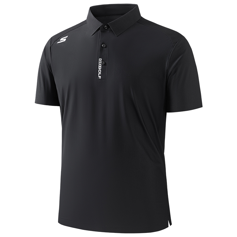 Футболка Skechers Ice Silk Polo (черная)