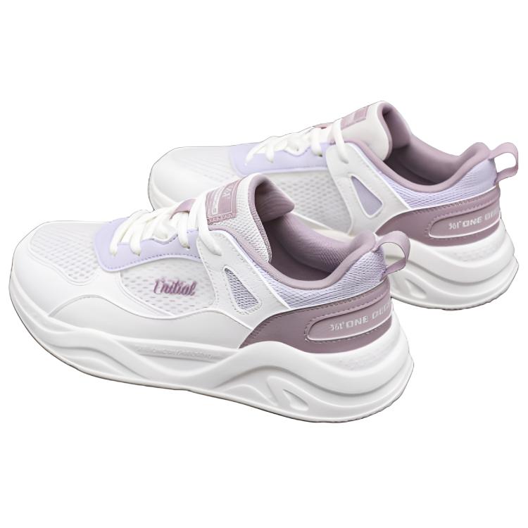 361° Low top Casual Running Shoes Women’s White Purple