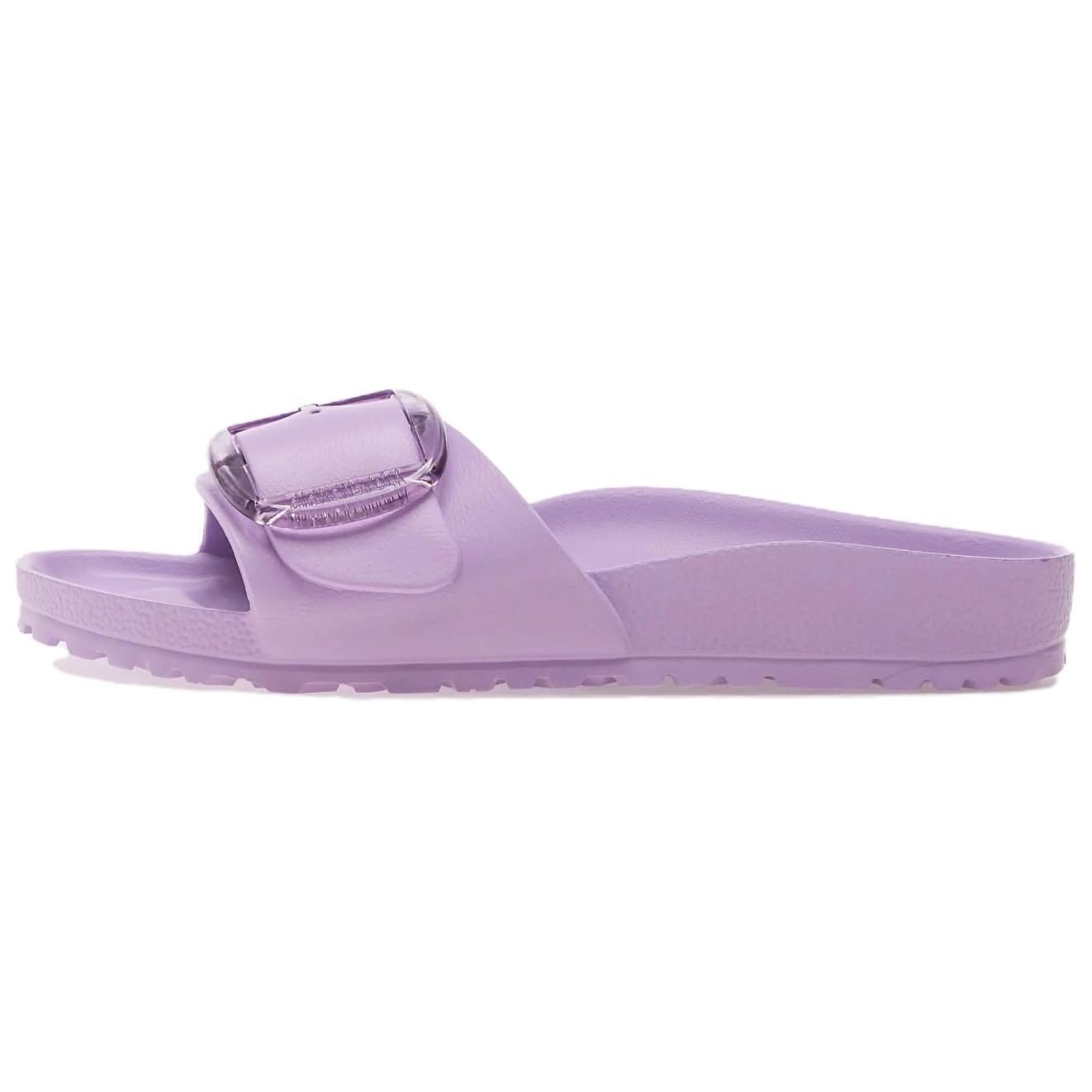 Женские шлепанцы Birkenstock Madrid Big Buckle (фиолетовые)