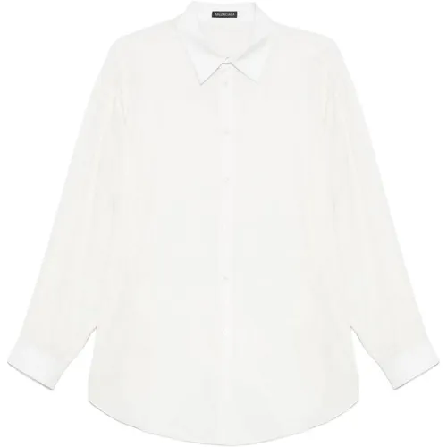 Balenciaga Shirt Loose Fit Women's White