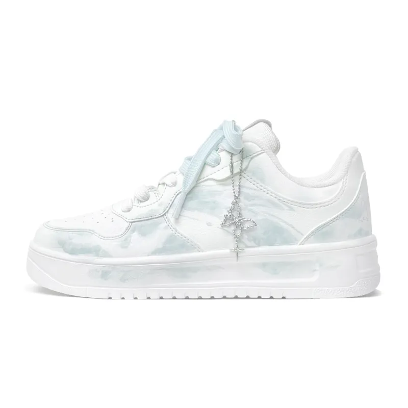 Anta Easy Ice Domain Liquid Butterfly, First Culture Low top Skateboard Shoes Unisex Blue