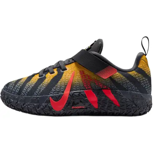 Nike × Jurassic Park Ja 3 Morant III Comfortable Fit Low-top Children's Basketball Shoes Charcoal Gray Children's