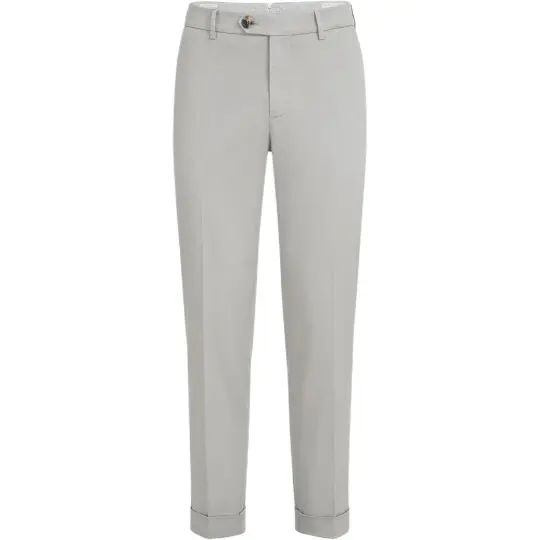 Brunello Cucinelli Italian Fit Gabardine Trousers