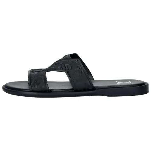 LOUIS VUITTON Oasis Slide Slippers Men's Black
