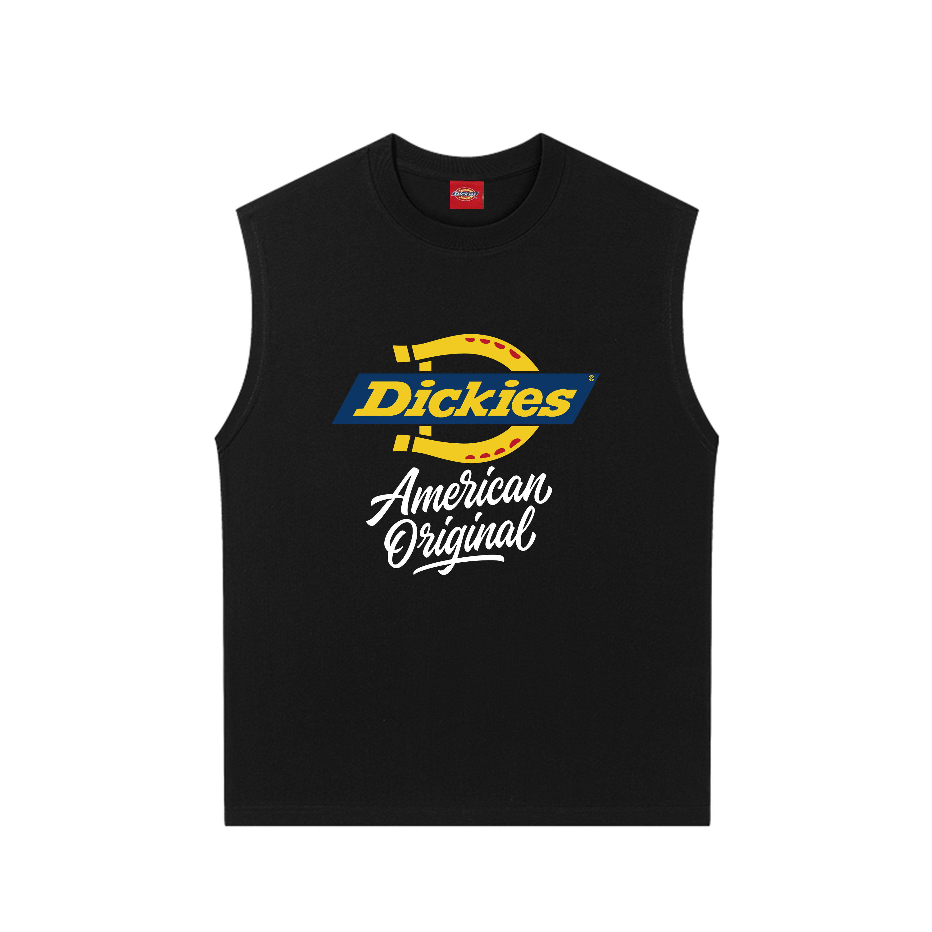 Майка Dickies 240g Heavyweight Logo (белая)