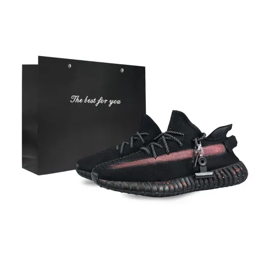 Adidas Originals Yeezy Boost 350 V2 Low top Casual Shoes Unisex Black
