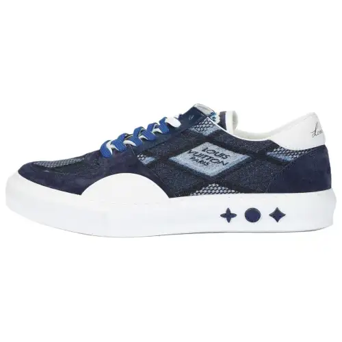 LOUIS VUITTON Lv Ollie Richelieu Sneakers 'Blue'