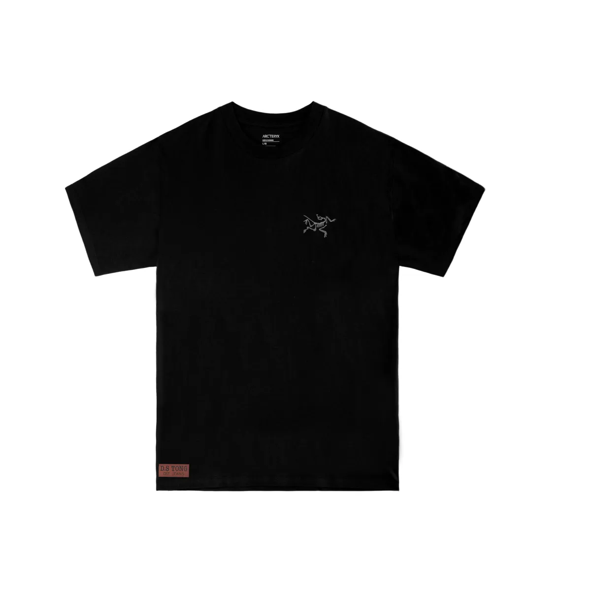 Arcteryx T-Shirts Men's Black/Black (International, Suggestion: Size Small) Crew Neck Moderate